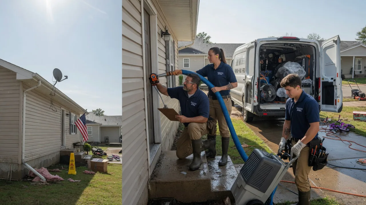 Ceiling Water Damage Restoration in Oakfield, GA near me